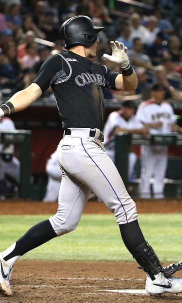 McMahon drives in 3 as Rockies beat Greinke, D-backs 6-4